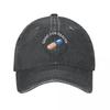 Akira Curious Pill Baseball Cap Vintage Distressed Denim Anime Snapback Cap for Men Women Adjustable Caps Hat
