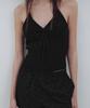 Yulago Riley Halter Neck Knit Top