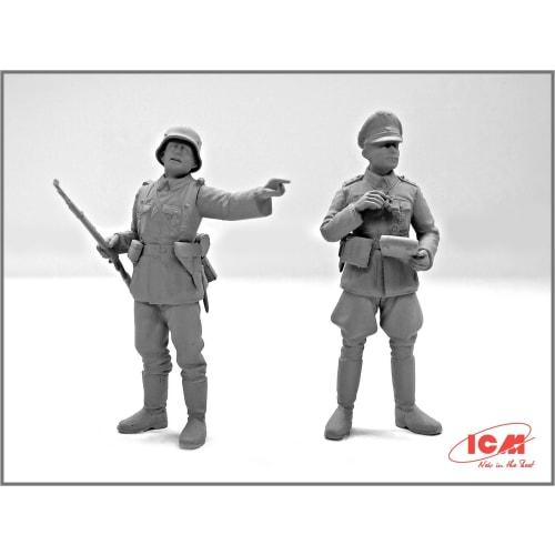 ICM 1/35 German Infantry 1939-1942 Plastic Model Kit 35639