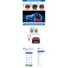 KONNWEI KW905 OBD2 ELM327 V1.5 Bluetooth 5.0 Scanners For Android/IOS ELM 327 OBD 2 Car Diagnostic Toosl Code Readers