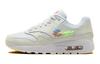 Air Max 1 SE White Rainbow Lace Swoosh GS FN4782-100