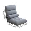 5 Level Adjustable Floor Chair Folding Gaming with Soft Headrest Easy To Carry And Clean