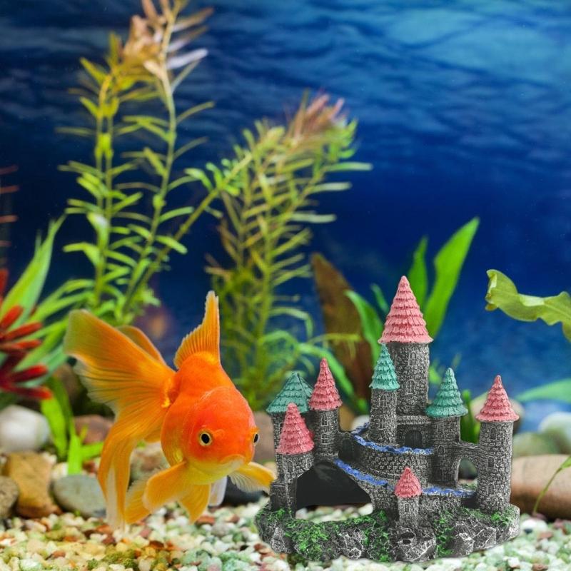 Aquarium Landscape Decorative Castles Aquariums Decorations Art Crafts Terrarium Habitat Ornaments