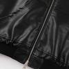 Mens Vintage Fleece Padded Bomber Jacket Hooded Winter Warm Casual Coat