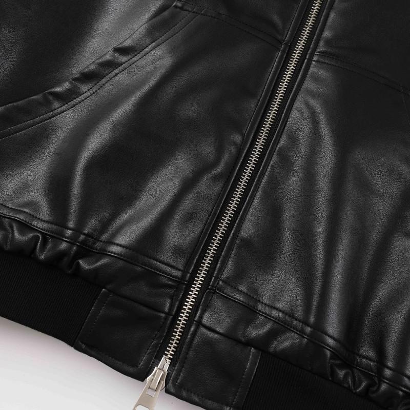 Mens Vintage Fleece Padded Bomber Jacket Hooded Winter Warm Casual Coat