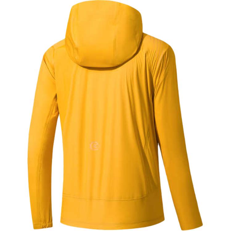 Anta Champion Outdoor Series Solid Color Zipper Hooded Soft Comfortable Waterproof Jacket Women Jacket Rora-Orange 162520608-2