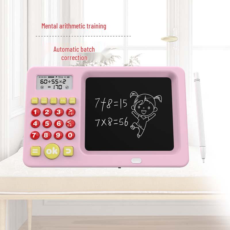 Popular Third-Gen Mental Math Treasure: Hand-Painted Writing Tablet and Puzzle for Kids