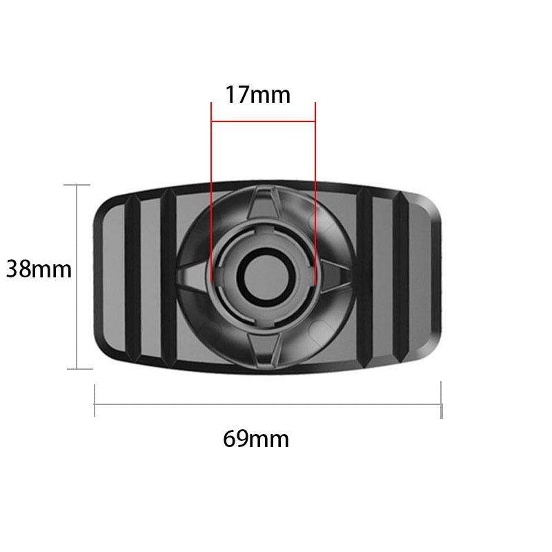17mm Dual Ball Head Phone Holder Extension Rod Adapter