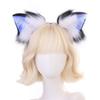 Adjustable Cat Ear Headband Women Girls Kawaii Anime Cosplay Accessory Handmade Animal Ears Hairband