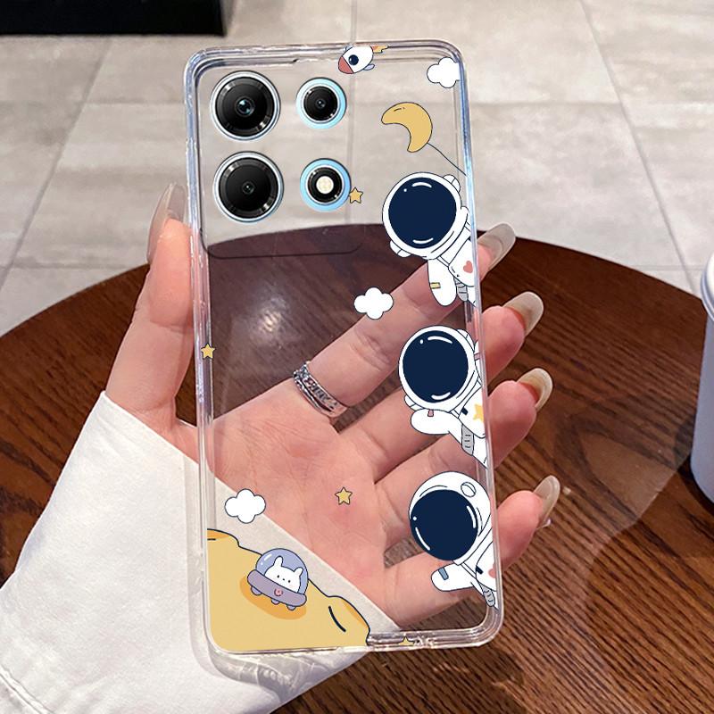 For Infinix Note 30 4G 5G Cases Note 30Pro Note30 VIP Funda Shells Clear Silicone Soft TPU Back Cover Cute Rabbit Cat Phone Case
