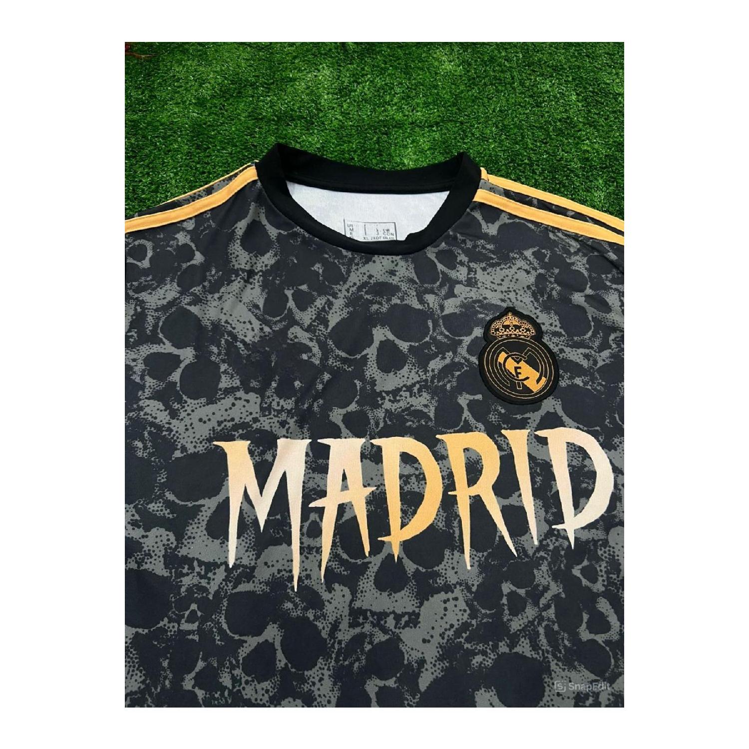 

Skull Black Special Design 2024-25 Adult Jersey Short Sleeve 4 S чёрный