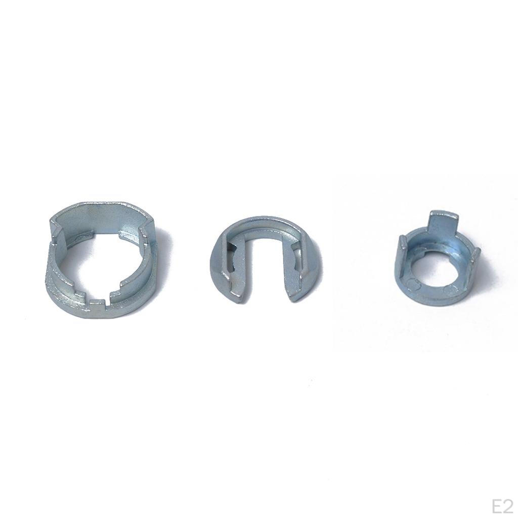 5 Pieces Door Lock Cylinder Barrel Repair Kit 6K4837223A for VW 1994-02