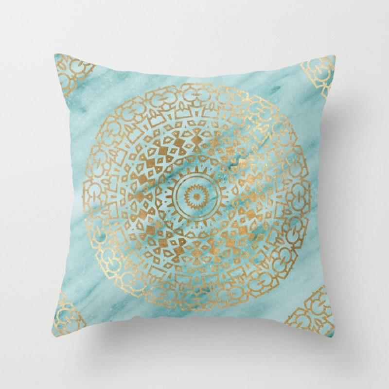 Geometric Cushion Cover Sofa Throw Pillow  Home Decoration Boho Mandala Flower