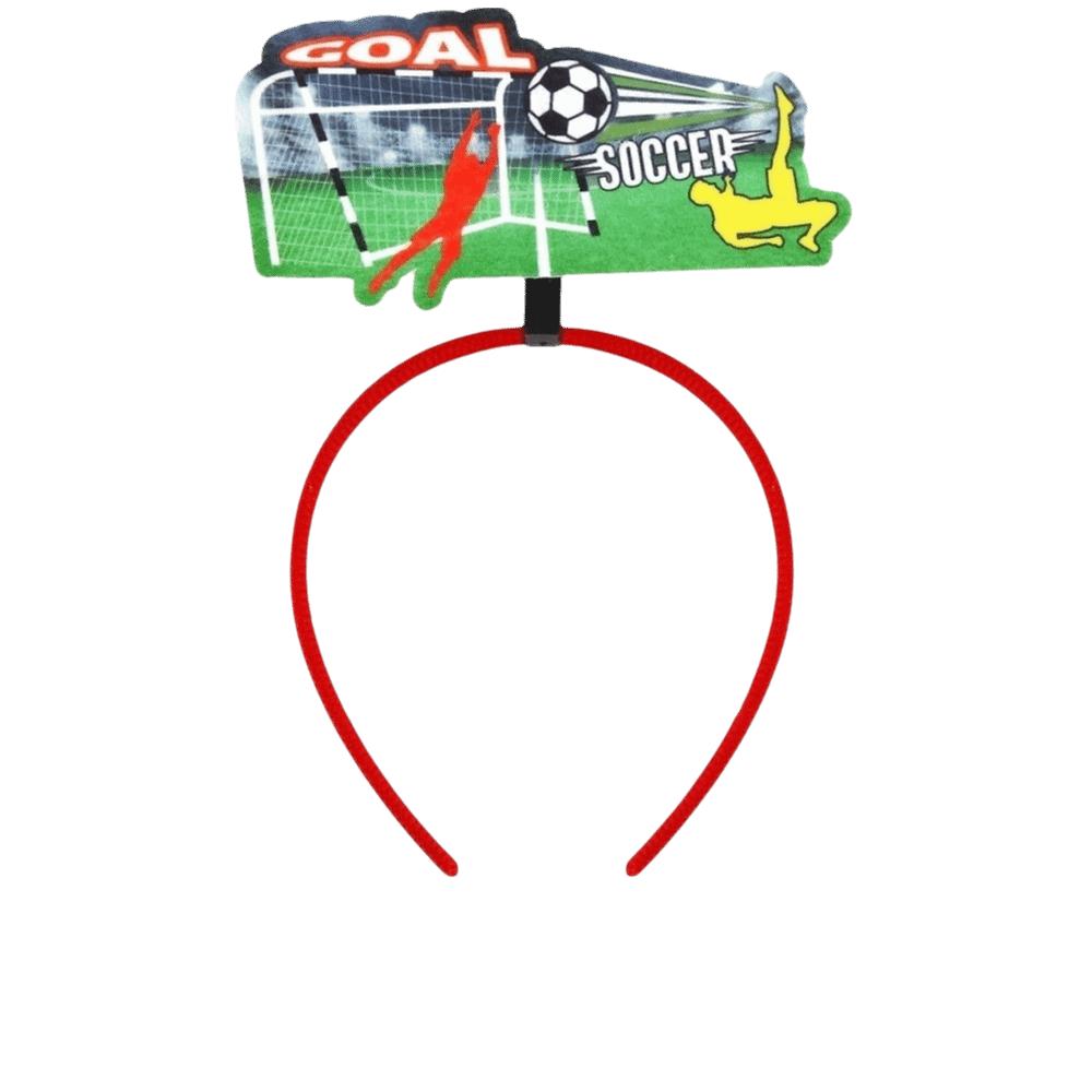 

Plastic Soccer Fan Headband Festival Elements Cheering Hair Band Football-Themed Party Shot Ball