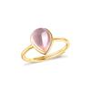 Tancise Classic 925 Sterling Silber 9*7 Rosa Quarz Ring Damen Schmuck Hochzeit Versprechen Party Geschenk