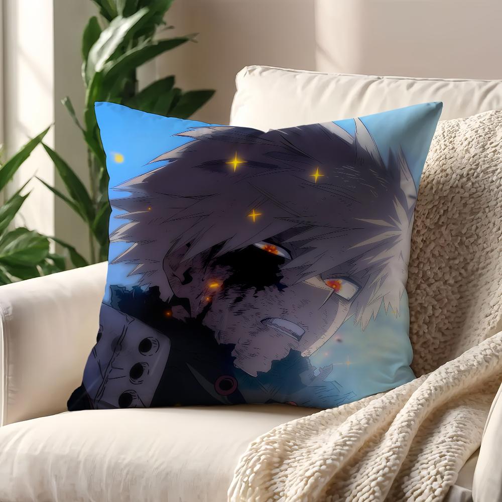 Katsuki Bakugo My Hero cushion cover For Pillow Sofa Printing Decoration Room Home Office Coffee Shop Car Nordic Simplicity