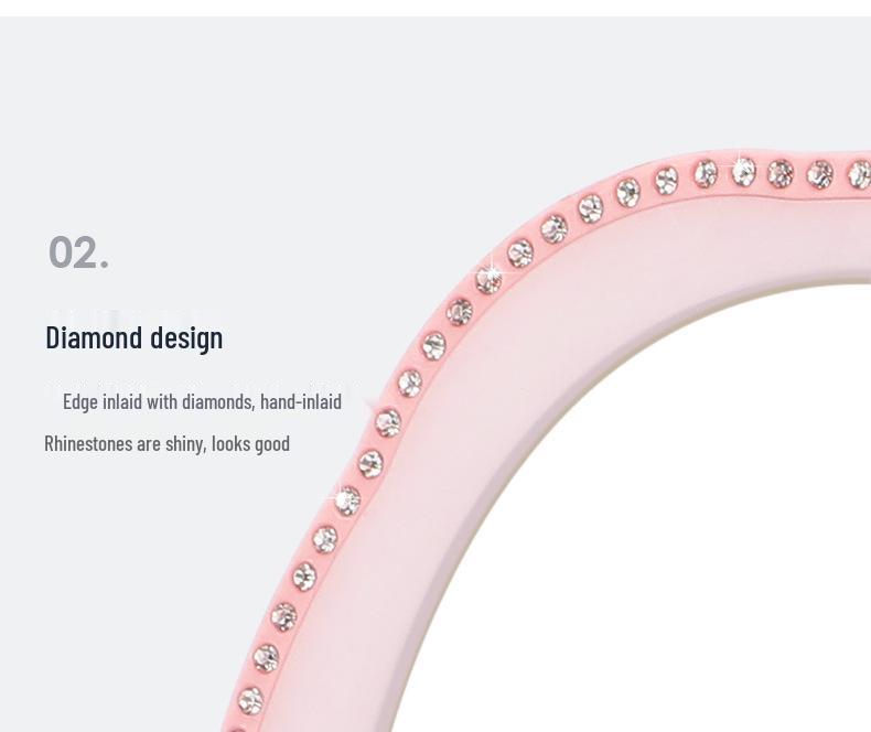 LED Car Vanity Mirror for Passenger Sun Visor