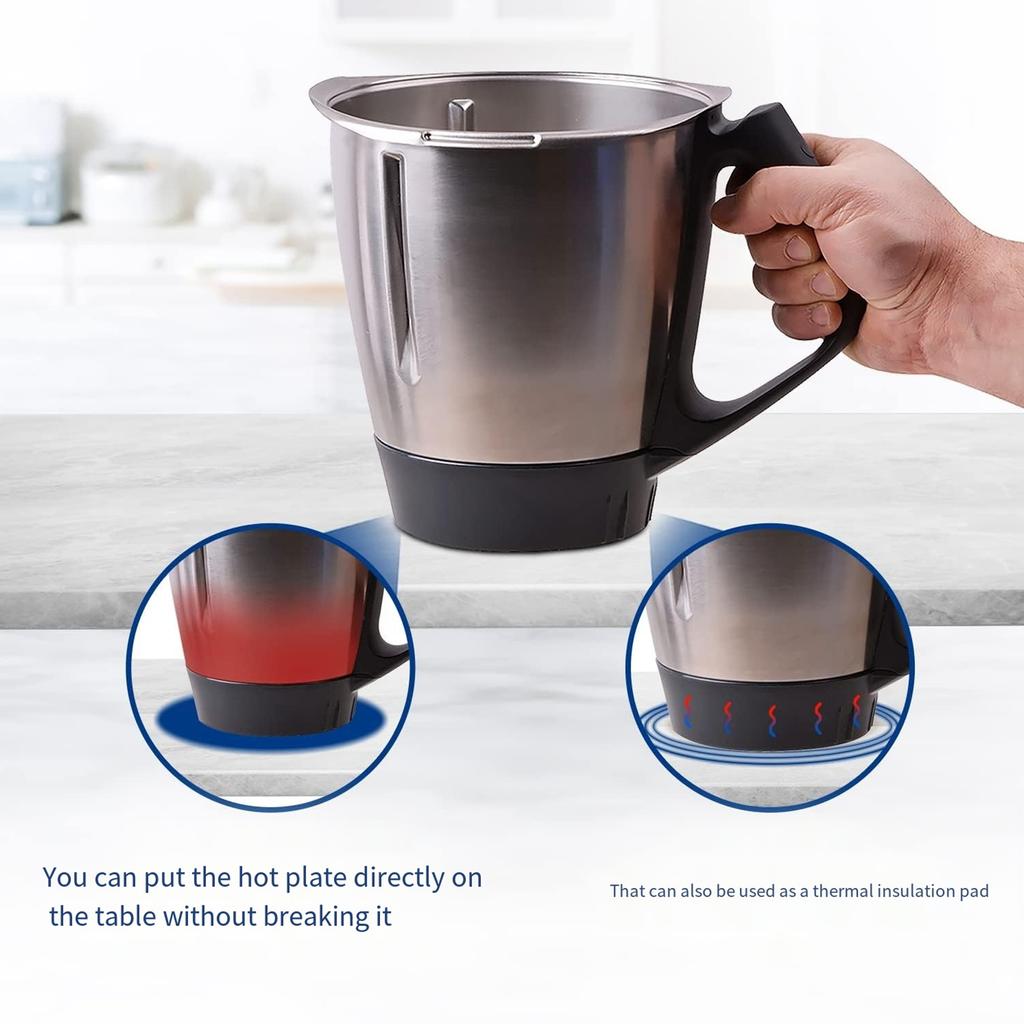 Mixer Base for Thermomix TM31 Multifunction Mixing Bowl Fixing Plate with Safety Lock Buckle Durable Accessories Kitchen