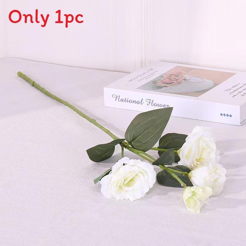 Artificial Eustoma Flower Bouquet For Wedding Party Decor Gift For Loved Ones