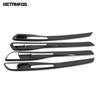 For Kia Seltos -  2024 2025 Carbon Fiber Interior Door Handle Bowl Panel Trim Strip Sticker Accessories Car Styling