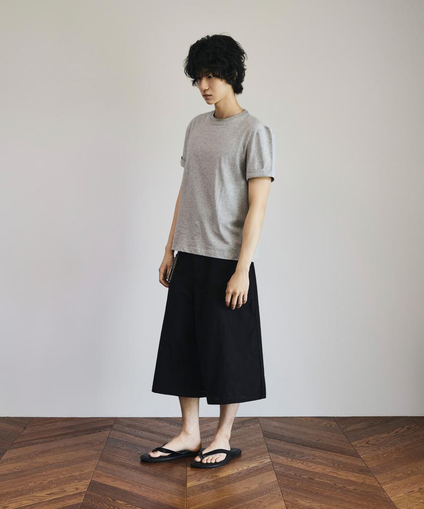 SIGNATURE Summer Linen-Like D-Ring Bermuda Pants [2 Colors]