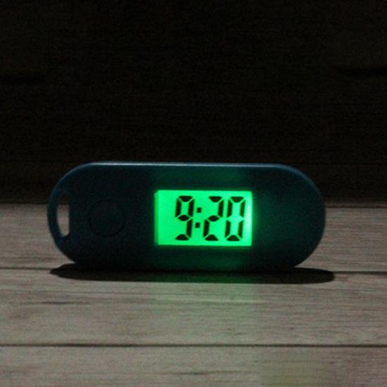 Pocket Watch Multifunctional Mute Student Hanging Mini Electronic Clock Pendant with Backlight