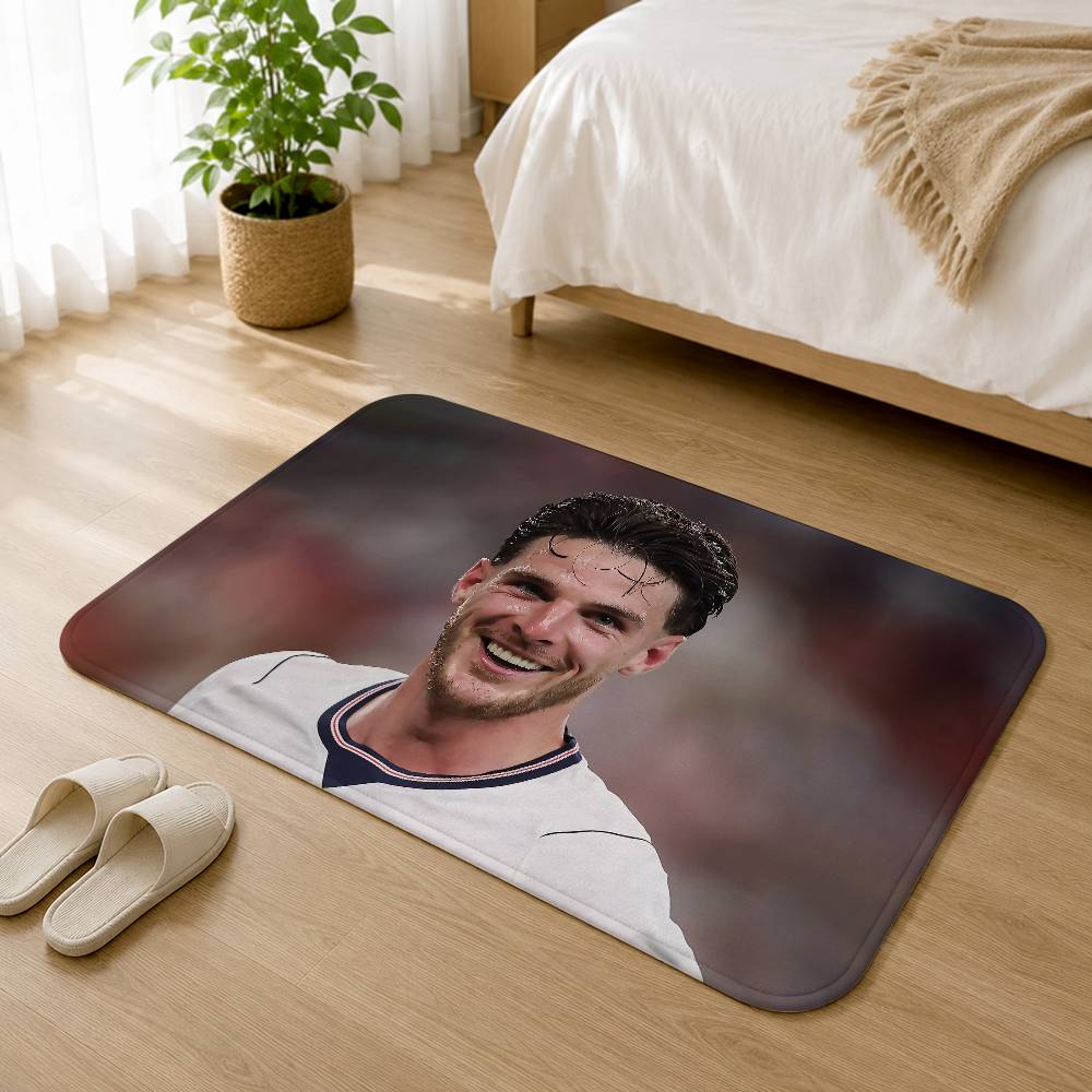 D-Declan R-Rice Football Short Plush Rug Carpet mat Machine Washable Soft Comfortable Anti‑Slip Floor Mat Home Decor