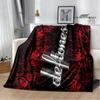 Coperta con logo band Deftones coperta per bambini coperta in flanella morbida accogliente coperta per casa viaggio regalo di compleanno decorazione