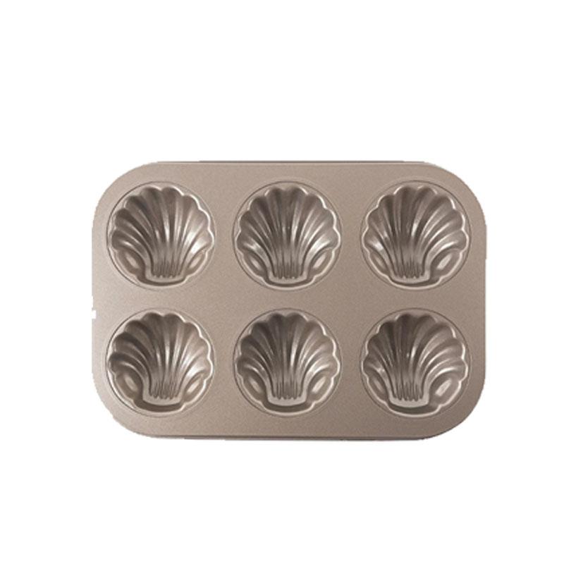 Gold Non-Stick Dog Paw Cake Pan Carbon Steel Baking Mold Champagne Cake Tray Pastry Tools for Bread Bakery Animal Cake Molds