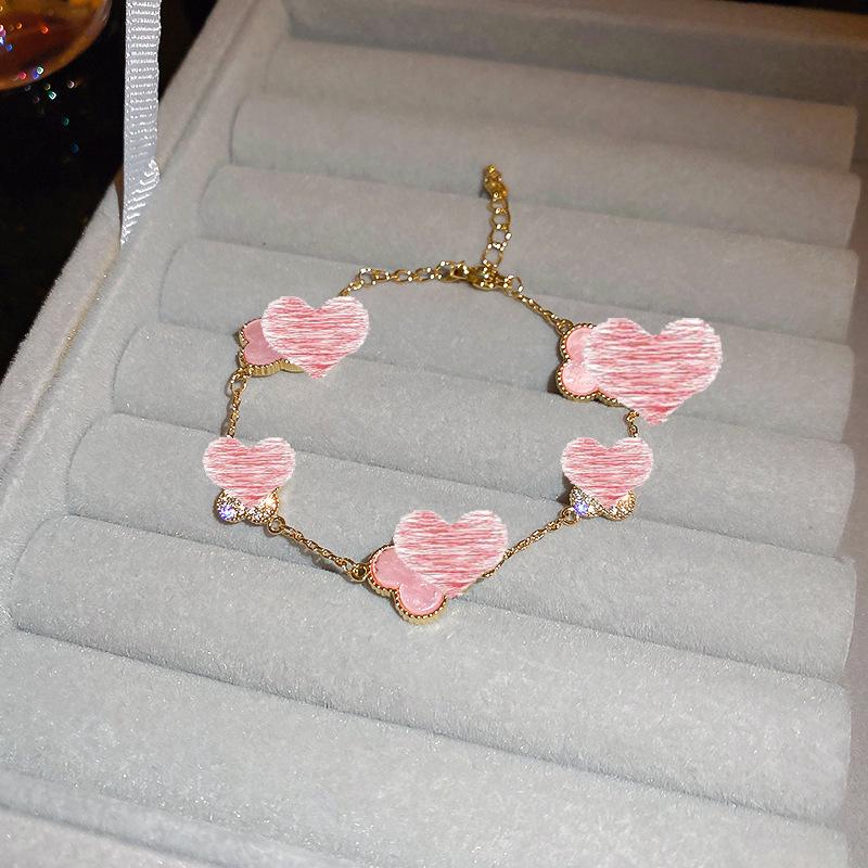 18k Gold Plated Zircon Oval Buckle Bracelet - European & American Retro Luxury Jewelry