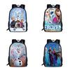 Frozen Childrens Cartoon Backpack With Lightweight Nylon Material For School And Daily Use