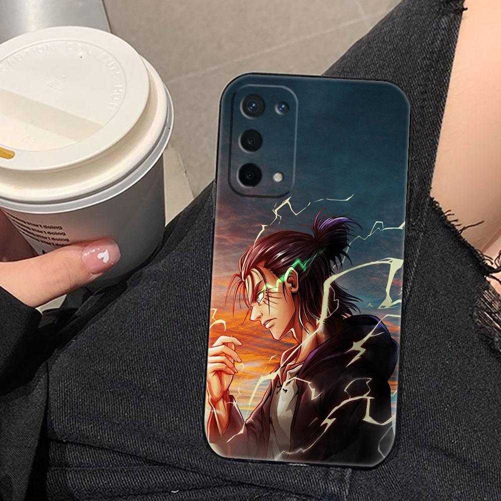 A-Attack On T-Titan Eren Phone Case For OPPO F31 A5X A6X A5 A6 A17 A16 A38 A53 A54 A55 A57 A58 A60 A74 A78 A92 A93 A94 A72 Cover