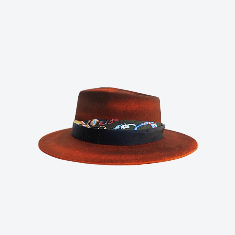 Wool Hat Wool Panama Hat Wool Wide Brimmed for Women Men Photo Props Western for Men Women Unisex Wear Headwear
