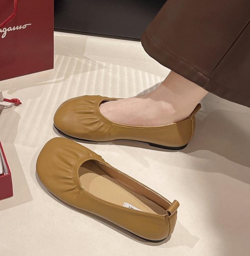 Fashion 2025 Women Flat Square Toe Retro Single Lolita Shoes One Word Buckle Shallow Mouth Mary Jane Shoes Women Ballerina Shoes