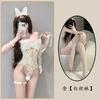 Sex Underwear Sexy Uniform Seduction Pajamas Pure Desire Small Breasts Show Big Bow Onesie Free