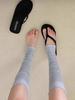 Spring And Summer Thin Pink Socks Women'S Pilates Stockings Cover Ins Ballet Modified Legs Stacked Leg Cover