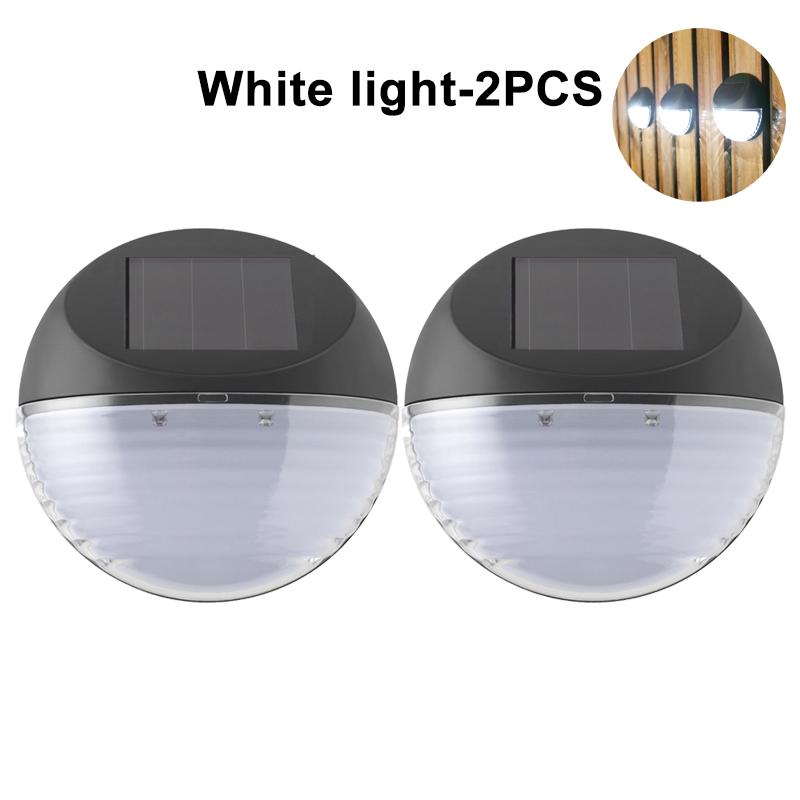 16Pcs LED Solar Fence Light Outdoor Waterproof Garden Solar Wall Lamp For Stairs Step Fence Yard Pathway Decoration Lighting Lam