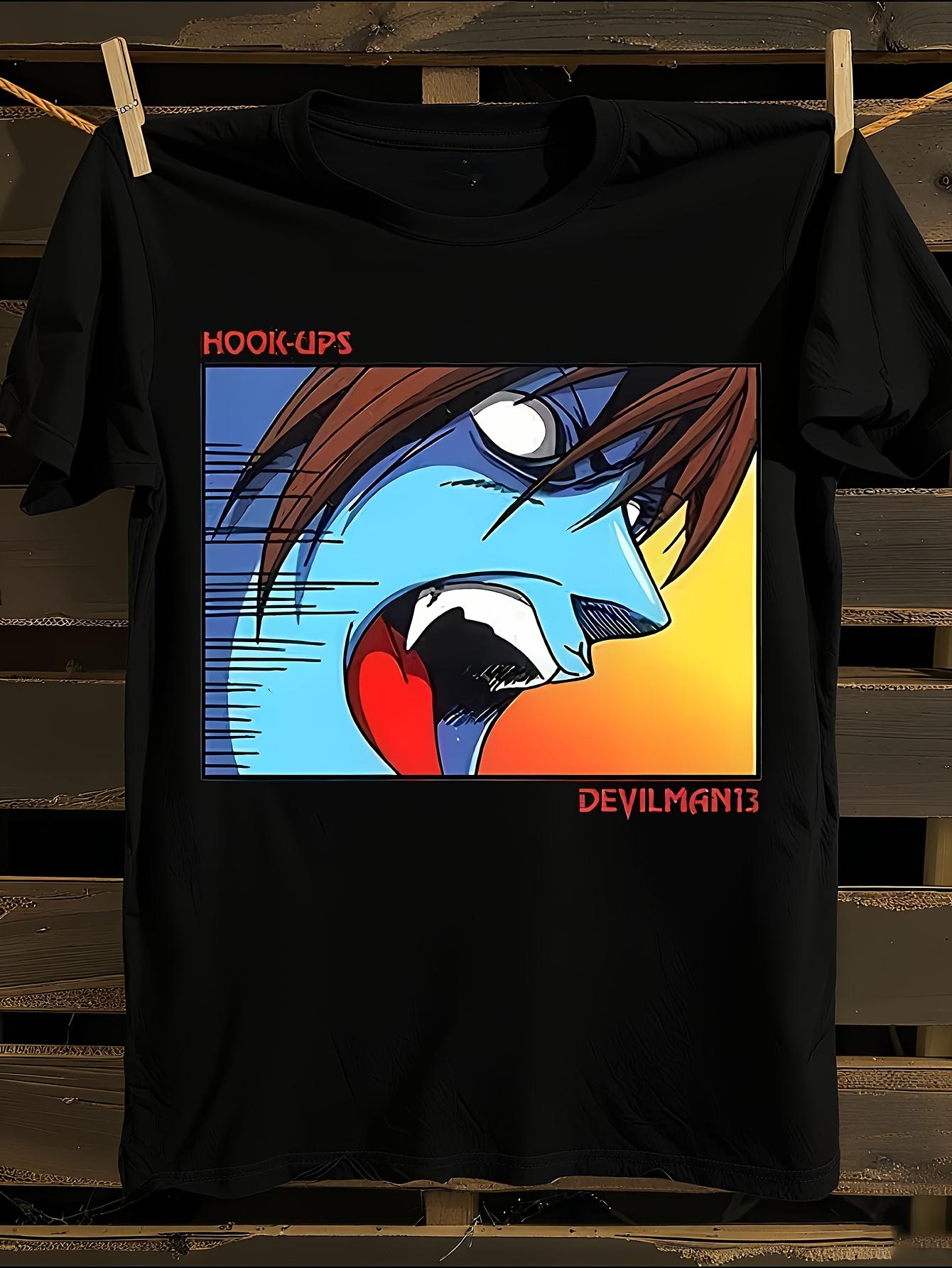 RARE Hook Ups Skateboard Graphic Tshirt L