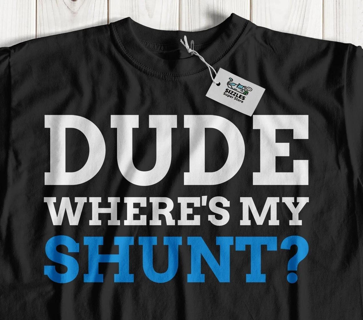 

Where s My Shunt Unisex Funny Hydrocephalus T-Shirt Cerebrospinal Fluid Gifts 3XL