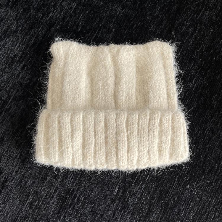 Crochet Devil Ear Hat for Women and Girl Popular 2000S Beanies Hat Soft Pullover Hat for Daily Use Outdoor Winter Headpiece