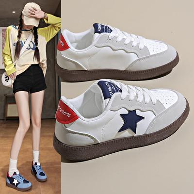 2025 neue kleine weiße Schuhe Kinderstars koreanische Version ins Studentinnen Freizeit Sport vielseitige Board-Schuhe Streetstyle HB09