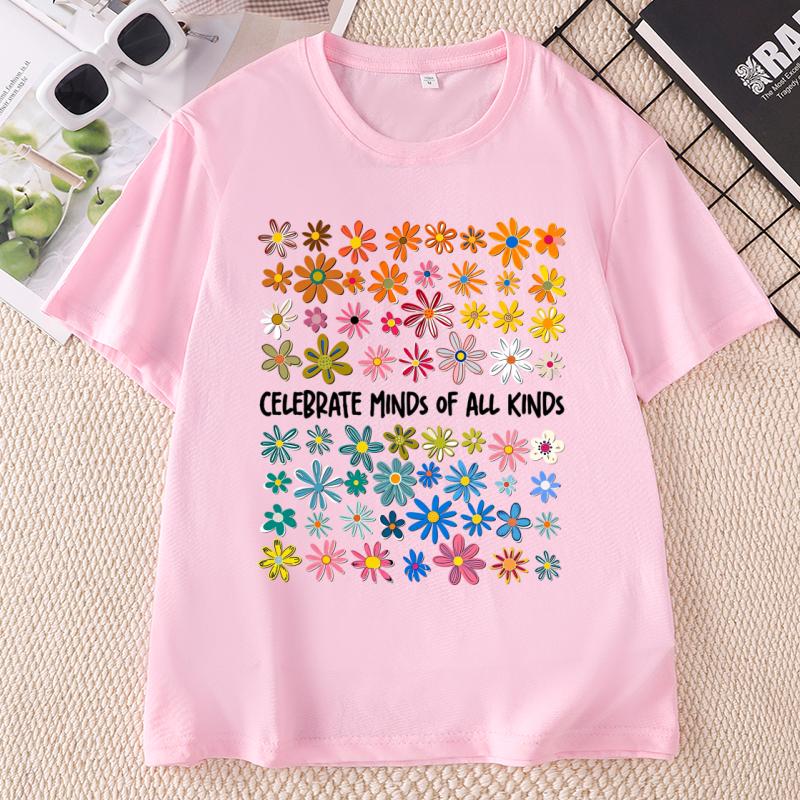 Celebrate Minds of All Kinds T Shirt Autism Awareness TShirt Sped Teacher Special Education Teacher Tshirt Unisex Clothing