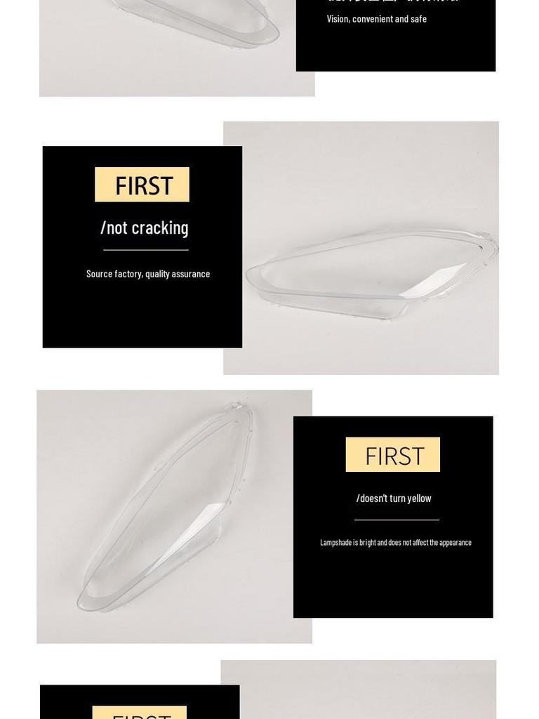 Maserati GT Series Universal Transparent Headlight Cover/Lamp Shell