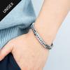 Glory_Arden [Unisex] Surgical Steel Curve Chain 8Mm Bracelet / Gbsb-024