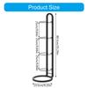 Football Basketball Organizers Stand 4 Tiered Cube Vertical Display Rack for Various Sports Equipment Storage Holder