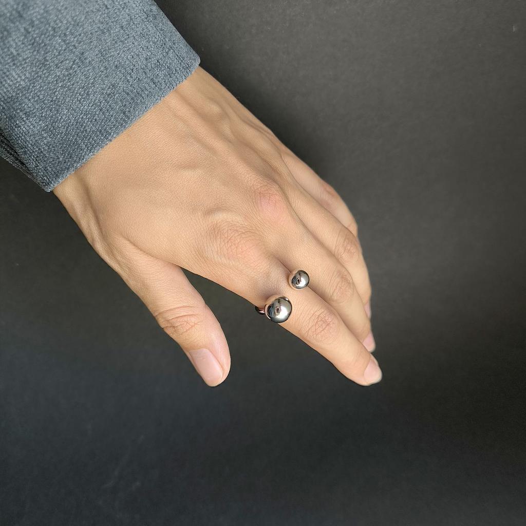 Silberring ohne Steine, Produktgewicht 4,44 g (2161158)