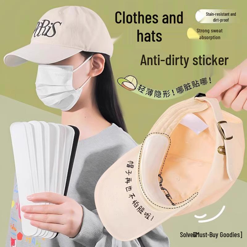 Disposable Sweat-Absorbent Hat Liner & Patch for Military Training