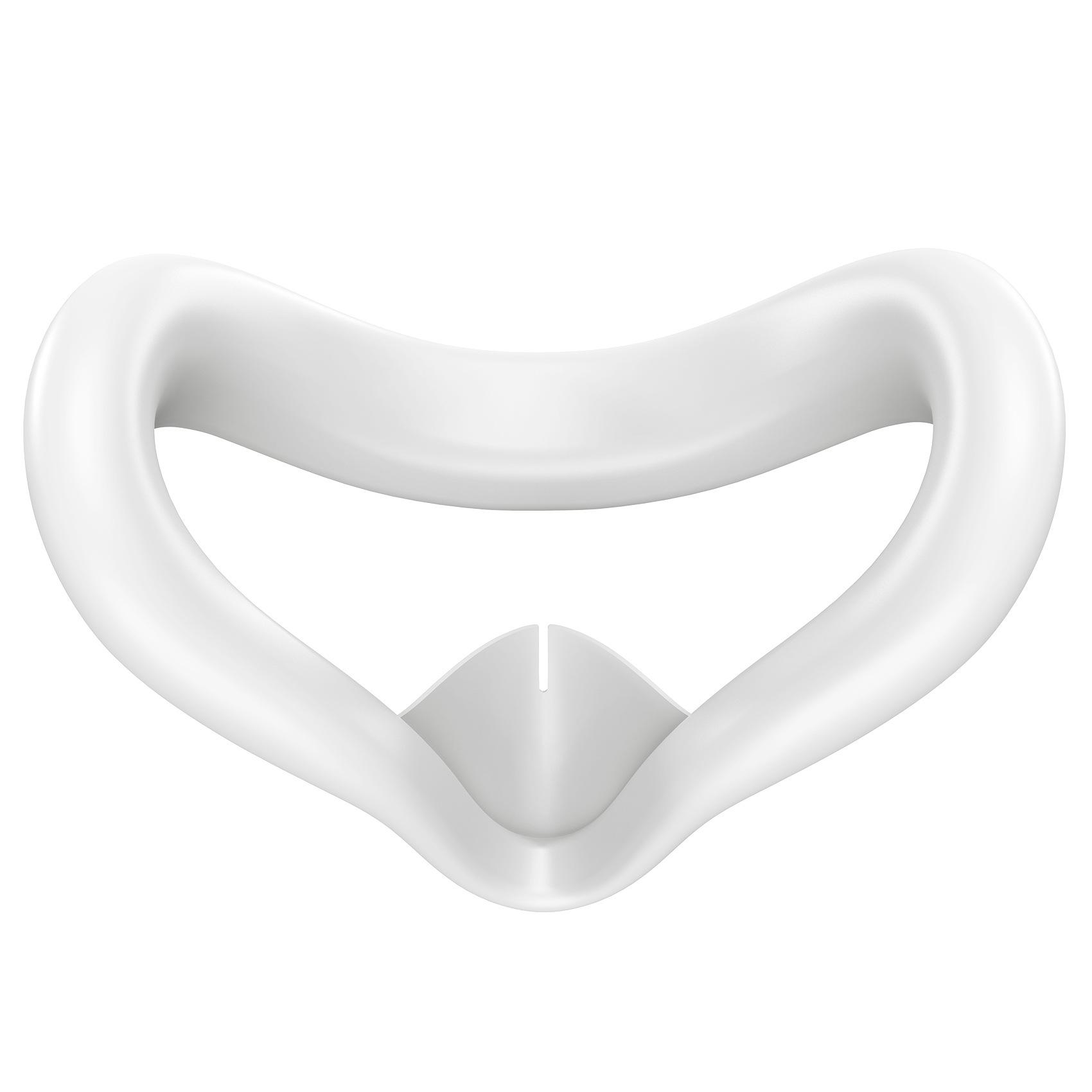 

Накладка для лица для Meta Quest 3S Лицевой интерфейс Потонепроницаемая маска Подушка для лица Светонепроницаемая маска Накладка на лицо VR Аксессуары белый