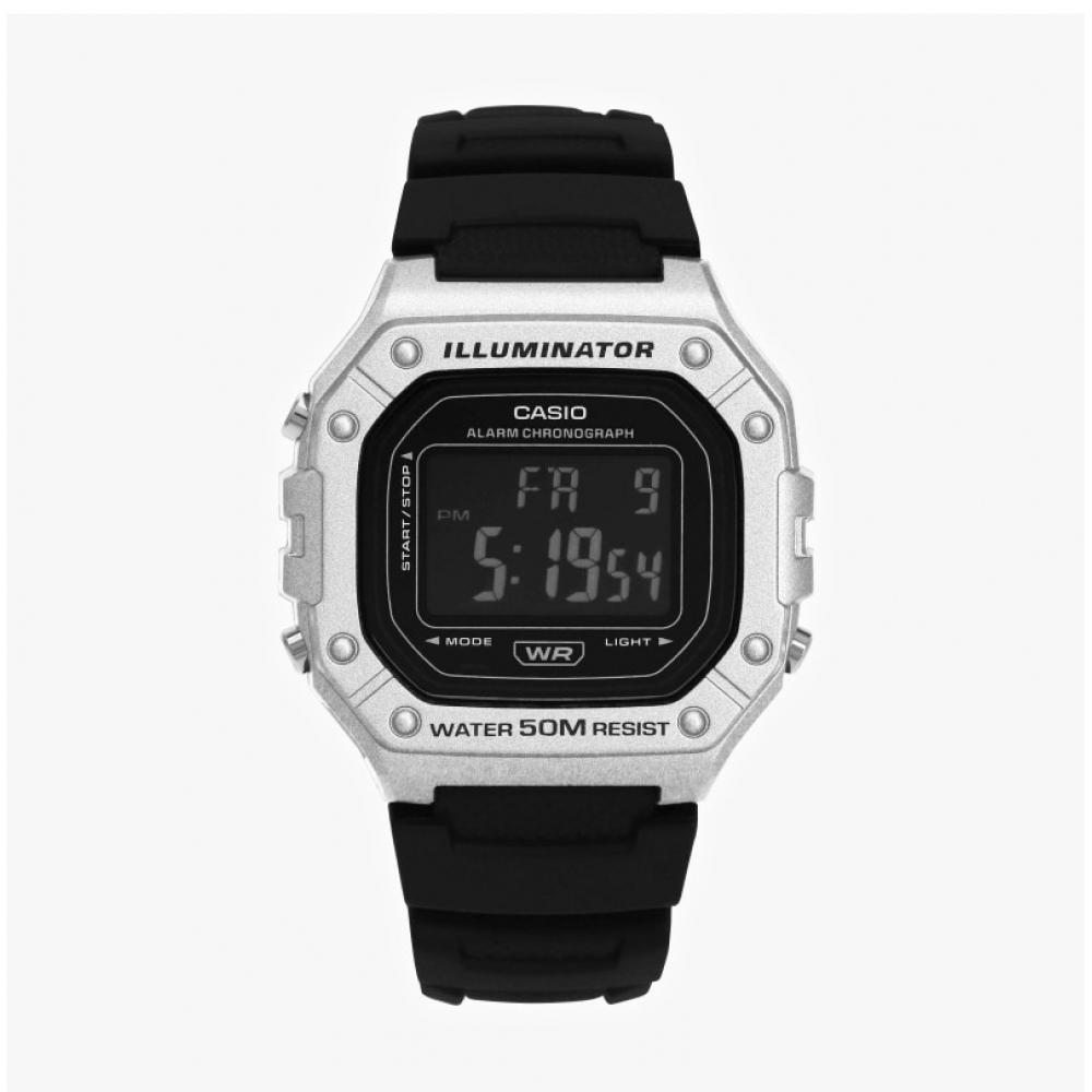 Casio W 218hm 7avdf  W 218hm 7a  Cyfrowy Klasyczny Vintage Publiczny Metalowy Zegarek