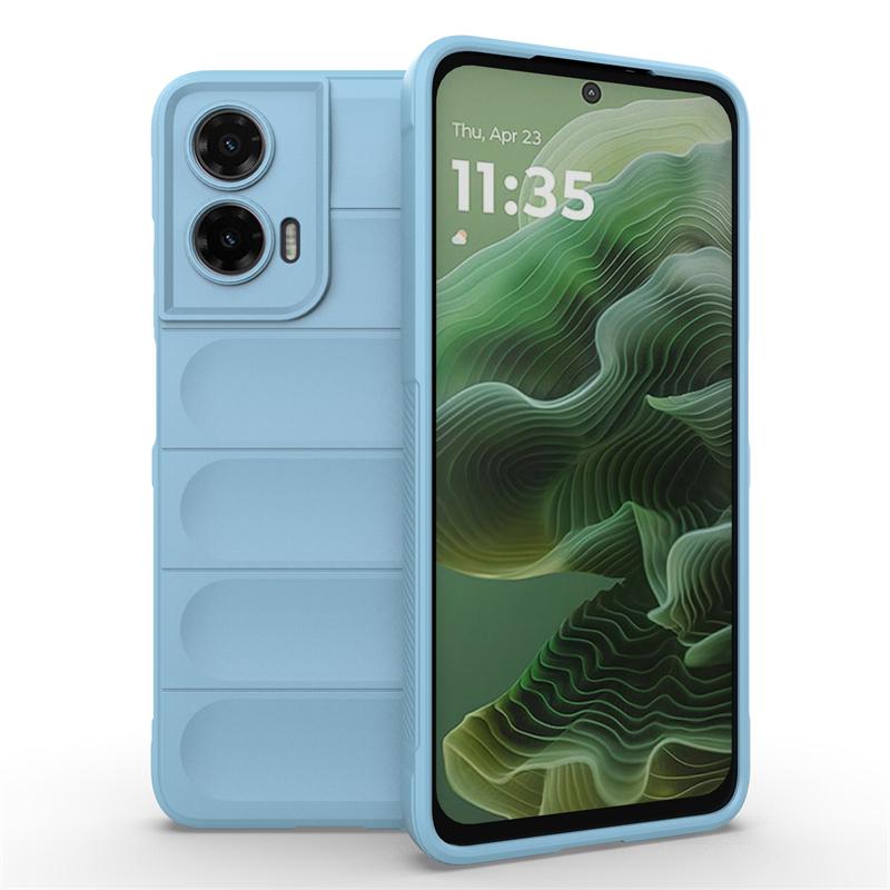 Shockproof Phone Case For Motorola Moto G35 Case Anti-Slip Silicone Full Back Cover For Moto G35 Case For Moto G35 5G 6.72 Inch
